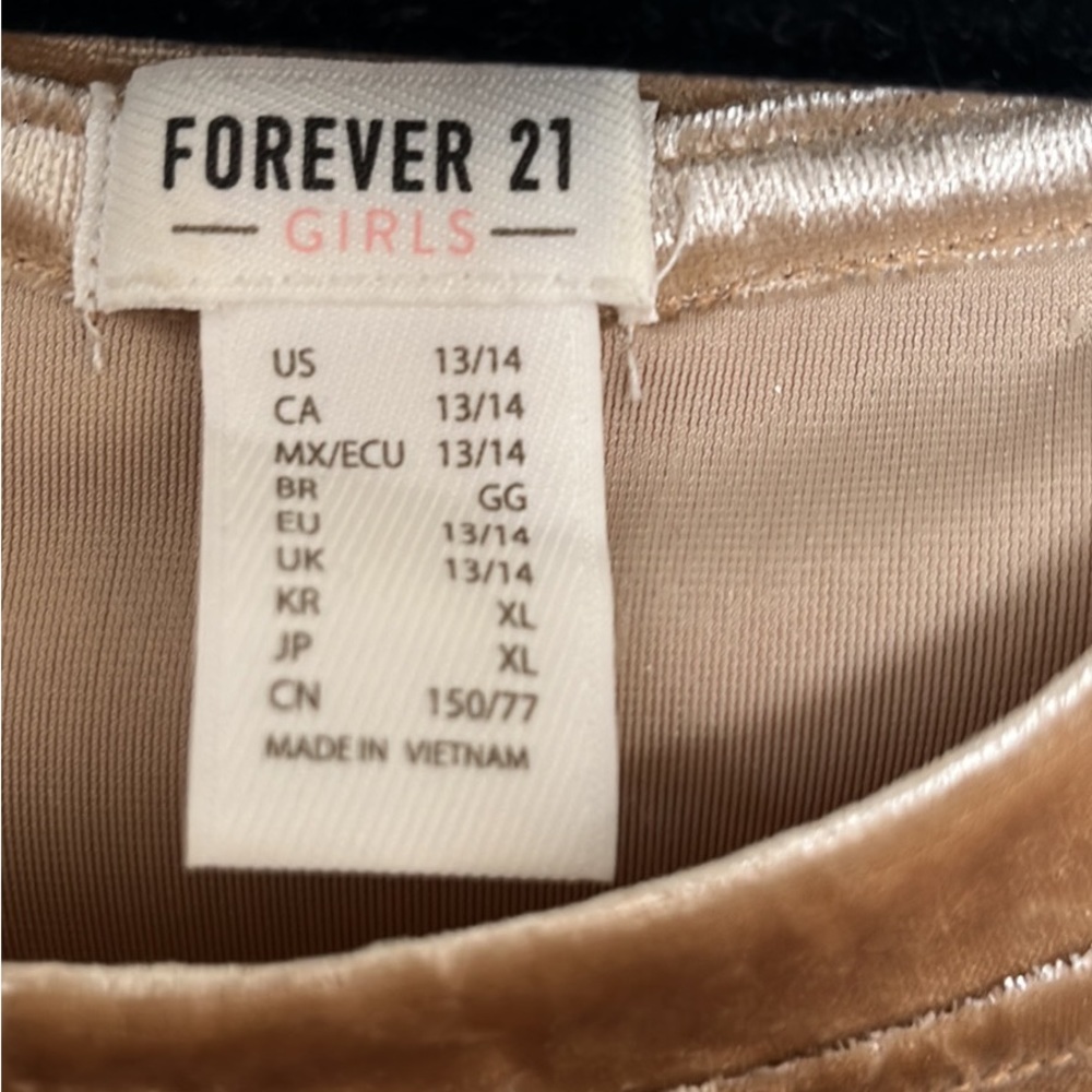 Velvet girls dress